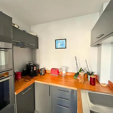 公寓 Hypercentre - Quartier Perret - Parking Prive & Terrasse Ensoleillee, Cocon Chaleureux 100m2 - 